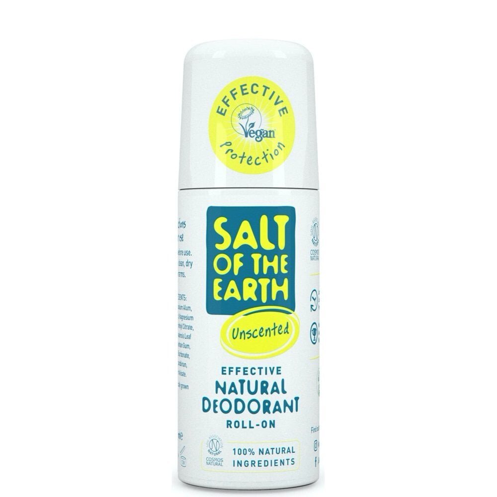 Hajusteeton roll-on deodorantti Salt of the Earth, 75 ml hinta ja tiedot | Deodorantit | hobbyhall.fi