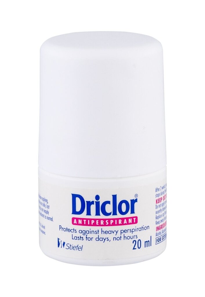 Roll-on deodorantti-antiperspirantti Driclor Solution 20 ml hinta ja tiedot | Deodorantit | hobbyhall.fi