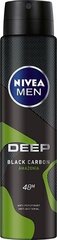 Nivea Men Deep Amazonia suihkedeodorantti miehelle 250 ml hinta ja tiedot | Deodorantit | hobbyhall.fi