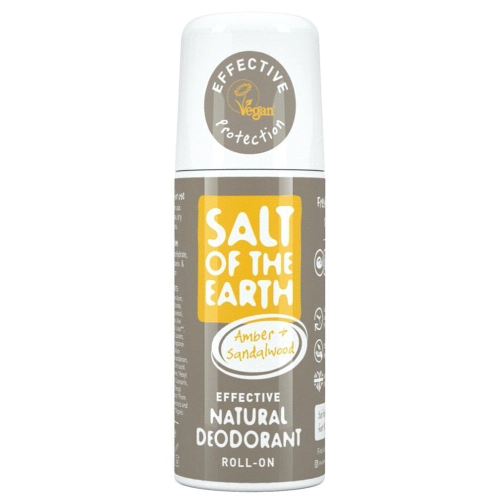 Roll-on deodorantti Salt of the Earth Amber & Sandalwood, 75 ml hinta ja tiedot | Deodorantit | hobbyhall.fi