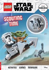 LEGO® Star Wars: Scouting Time (with Scout Trooper minifigure and swoop bike) hinta ja tiedot | Vauvakirjat | hobbyhall.fi