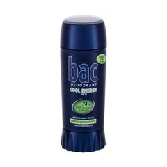 BAC Cool Energy deodorantti miehelle 40 ml hinta ja tiedot | Bac Hajuvedet ja kosmetiikka | hobbyhall.fi