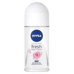 Nivea Fresh Rose Touch roll-on deodorantti 50 ml hinta ja tiedot | Deodorantit | hobbyhall.fi