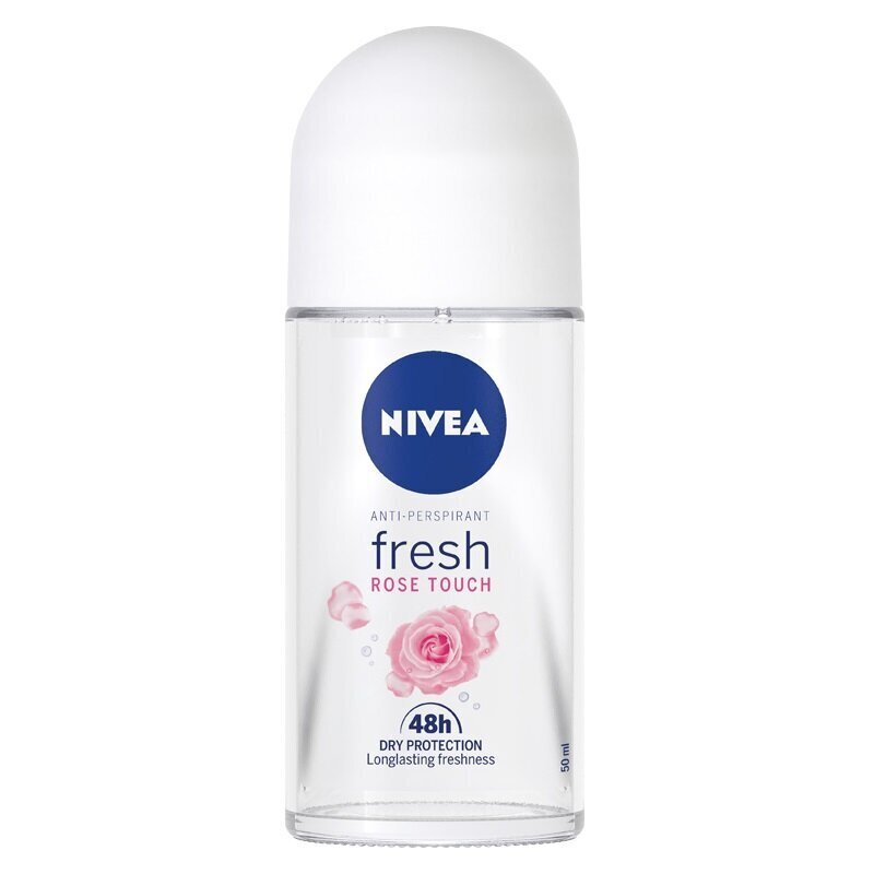 Nivea Fresh Rose Touch roll-on deodorantti 50 ml hinta ja tiedot | Deodorantit | hobbyhall.fi