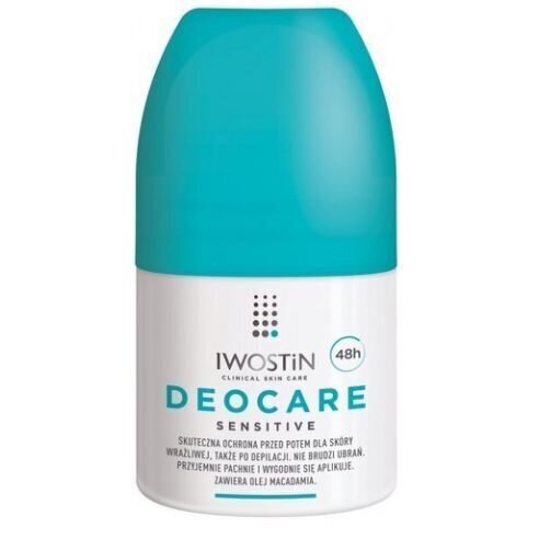Rulladeodorantti Iwostin Deocare Sensitive, 50 ml hinta ja tiedot | Deodorantit | hobbyhall.fi
