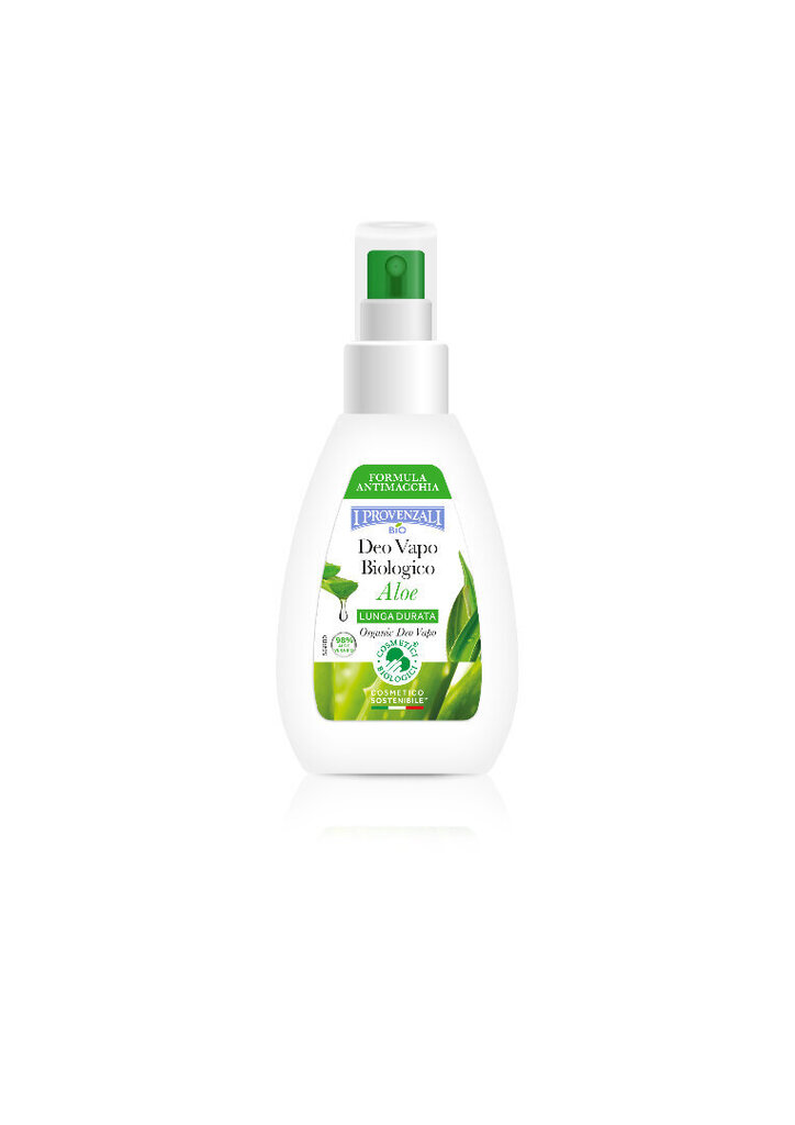 I Provenzali Aloe Organic suihkedeodorantti 75ml hinta ja tiedot | Deodorantit | hobbyhall.fi