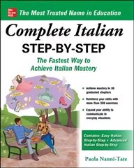 Complete Italian Step-by-Step hinta ja tiedot | Vieraiden kielten oppimateriaalit | hobbyhall.fi