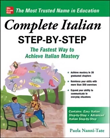 Complete Italian Step-by-Step hinta ja tiedot | Vieraiden kielten oppimateriaalit | hobbyhall.fi