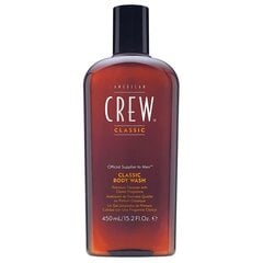American Crew Classic Body Wash -suihkugeeli, 450 ml hinta ja tiedot | American Crew Vartalonhoito | hobbyhall.fi
