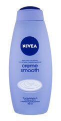 Nivea Creme Smooth suihkuvoide 750 ml hinta ja tiedot | Suihkusaippuat ja suihkugeelit | hobbyhall.fi