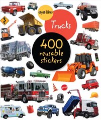 Eyelike Stickers: Trucks hinta ja tiedot | Vauvakirjat | hobbyhall.fi