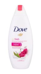Dove Go Fresh Pomegranate suihkugeeli 250 ml hinta ja tiedot | Suihkusaippuat ja suihkugeelit | hobbyhall.fi