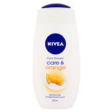 Nivea Care & Orange suihkugeeli 750 ml hinta ja tiedot | Suihkusaippuat ja suihkugeelit | hobbyhall.fi