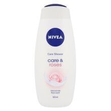 Nivea Care & Roses suihkuvoide 750 ml hinta ja tiedot | Suihkusaippuat ja suihkugeelit | hobbyhall.fi