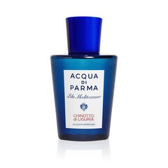 Suihkugeeli Blu Mediterraneo Acqua Di Parma, 200 ml hinta ja tiedot | Suihkusaippuat ja suihkugeelit | hobbyhall.fi