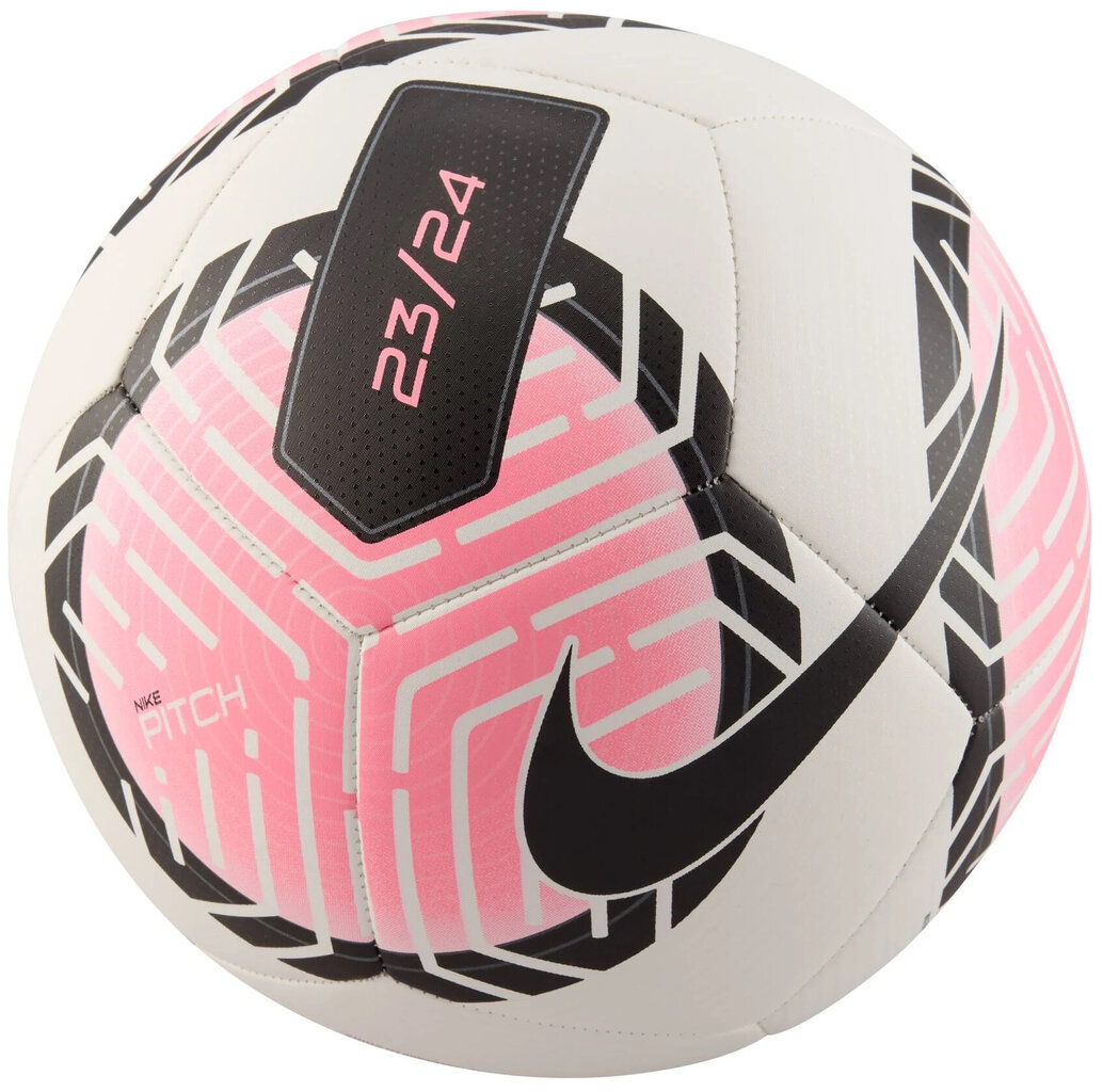 Nike Jalkapallo Nk Pitch White Pink Black FB2978 103 FB2978 103/5 hinta ja tiedot | Jalkapallot | hobbyhall.fi