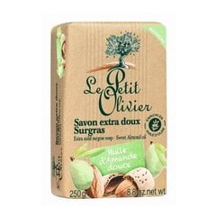 Le Petit Olivier Almond Oil Extra Mild Surgras Soap palasaippua 250 g hinta ja tiedot | Le Petit Olivier Hajuvedet ja kosmetiikka | hobbyhall.fi