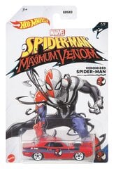 Hot Wheels - Venomized Spider-man hinta ja tiedot | Pelien oheistuotteet | hobbyhall.fi