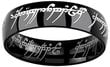 Silvego Black Steel Power Ring Taru sormusten herrasta -elokuvasta RRC5623 hinta ja tiedot | Sormukset | hobbyhall.fi