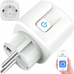 Smart Socket ajastin 16A hinta ja tiedot | Kytkimet ja pistorasiat | hobbyhall.fi