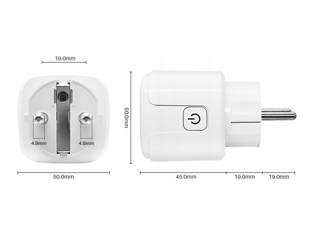 Smart socket wifi ajastin 16A hinta ja tiedot | Kytkimet ja pistorasiat | hobbyhall.fi