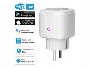 Smart Socket ajastin 16A hinta ja tiedot | Kytkimet ja pistorasiat | hobbyhall.fi