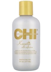 Silkki hiuksille CHI Silk Keratin Infusion 177 ml hinta ja tiedot | Naamiot, öljyt ja seerumit | hobbyhall.fi