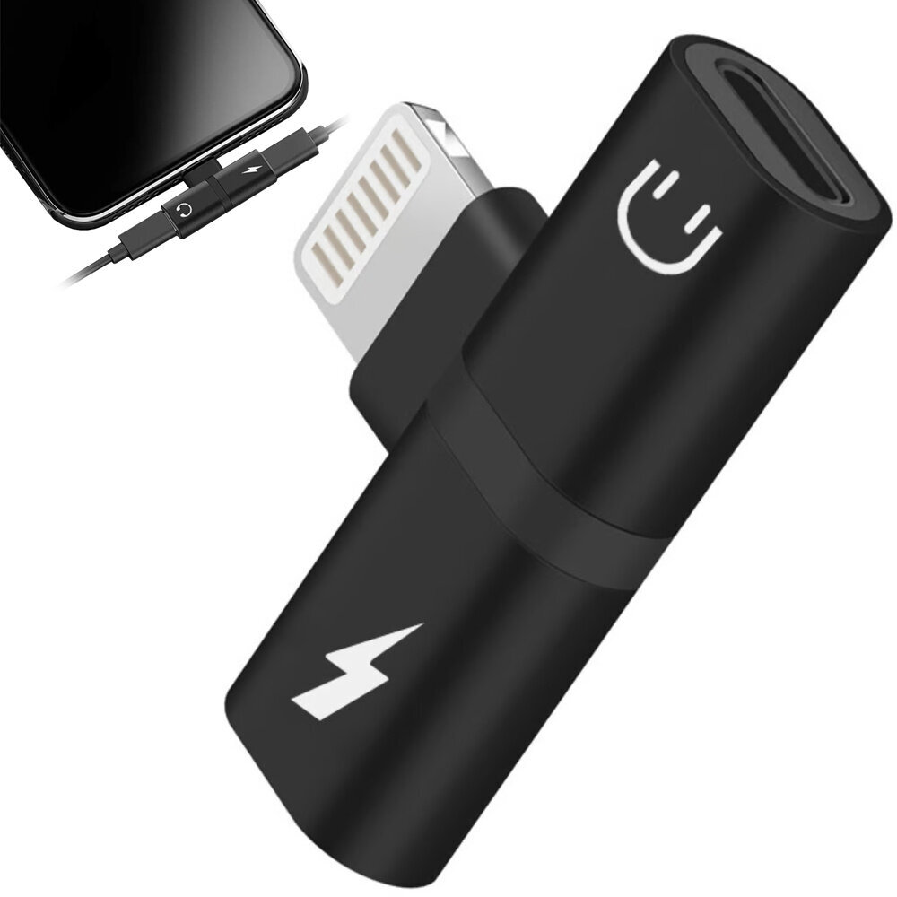 Lightning-sovitin, ipad iphone, 2in1 hinta ja tiedot | Adapterit | hobbyhall.fi