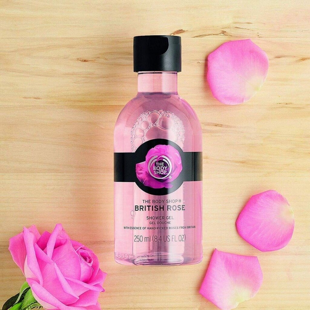 The Body Shop British Rose suihkugeeli 250 ml hinta ja tiedot | Suihkusaippuat ja suihkugeelit | hobbyhall.fi