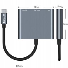 Sovitin "Tech-Protect V1-HUB" hinta ja tiedot | Adapterit | hobbyhall.fi