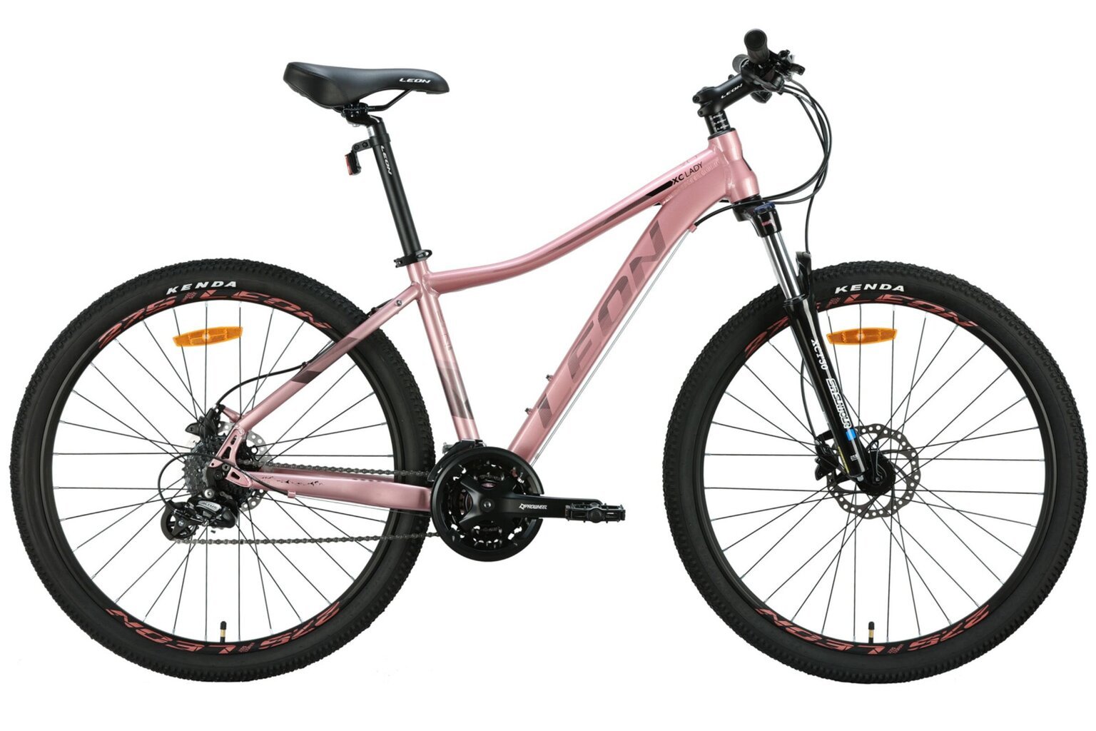 Pyörä MTB Davi XC Lady, 27,5", alumiini, 155-175 cm, 24 vaihdetta, vaaleanpunainen hinta ja tiedot | Polkupyörät | hobbyhall.fi