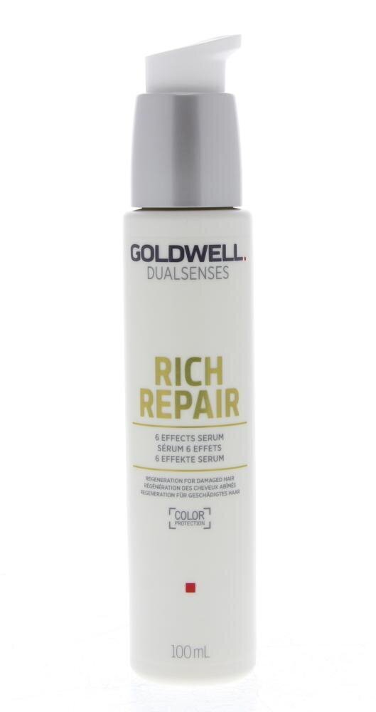 Goldwell Dual Senses Rich Repair 6 Effects Serum hiusseerumi 100 ml hinta ja tiedot | Naamiot, öljyt ja seerumit | hobbyhall.fi