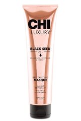 Naamio kuiville hiuksille CHI Luxury Black Seed Oil Revitalizing Masque 148ml hinta ja tiedot | Farouk Hajuvedet ja kosmetiikka | hobbyhall.fi