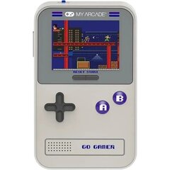 Retro kannettava pelikonsoli, jossa on 300 peliä My Arcade Go Gamer Classic 300, harmaa hinta ja tiedot | Pelikonsolit | hobbyhall.fi