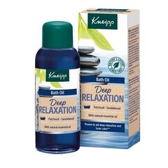 Kneipp Deep Relaxation Bath Oil suihkuöljy 100 ml hinta ja tiedot | Suihkusaippuat ja suihkugeelit | hobbyhall.fi