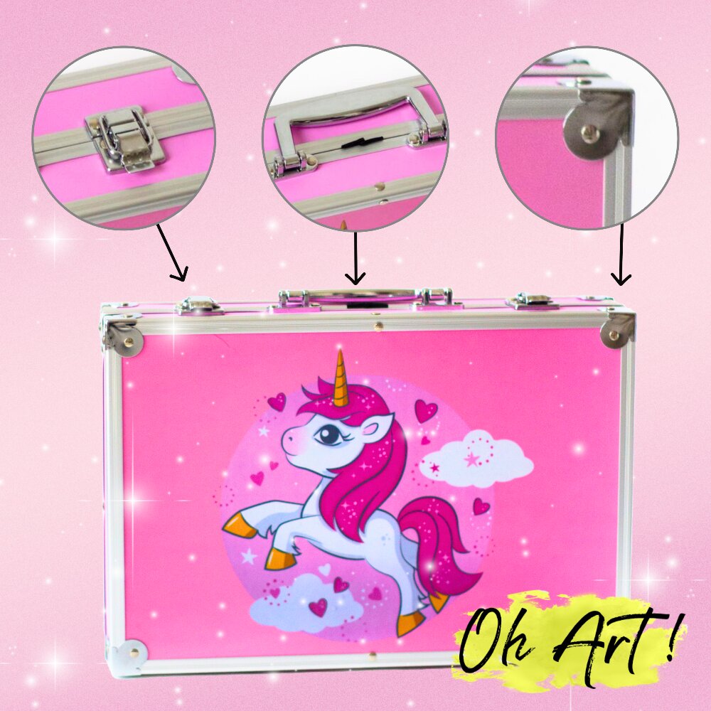 Maalaussetti Unicorn Oh Art!, 145 d. hinta ja tiedot | Taide- ja askartelutarvikkeet | hobbyhall.fi