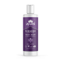 Puhdistava kehonpesuaine Ayumi Turmeric &amp; Argan Oil 250 ml hinta ja tiedot | Ayumi Hajuvedet ja kosmetiikka | hobbyhall.fi