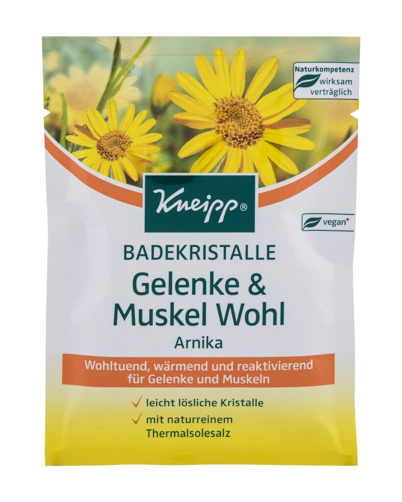 Kneipp Joint & Muscle kylpysuola 60 g hinta ja tiedot | Suihkusaippuat ja suihkugeelit | hobbyhall.fi