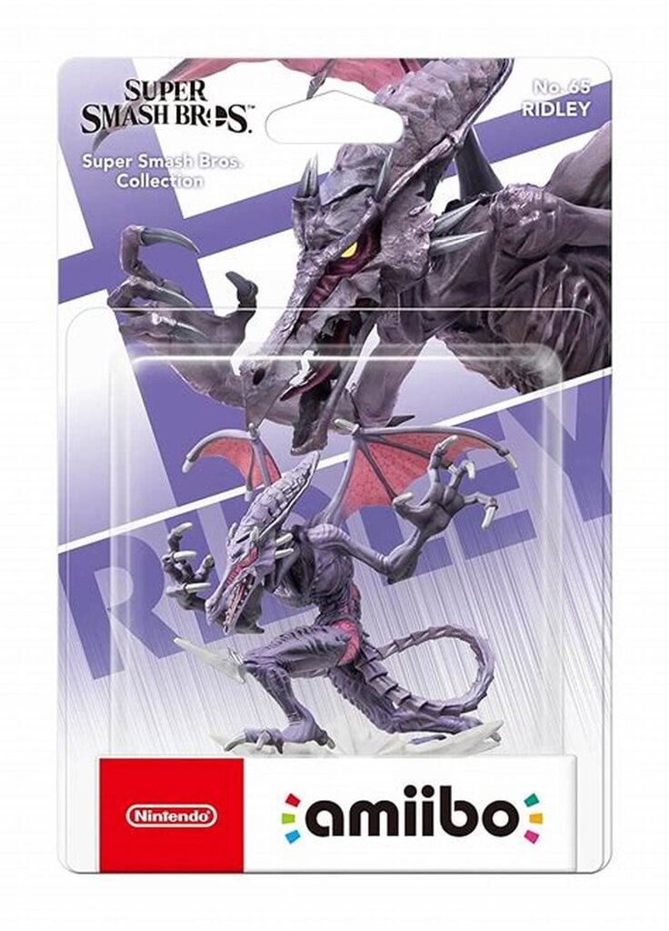 AMIIBO N°65 SUPER SMASH BROS. COLLECTION - Ridley hinta ja tiedot | Pelien oheistuotteet | hobbyhall.fi