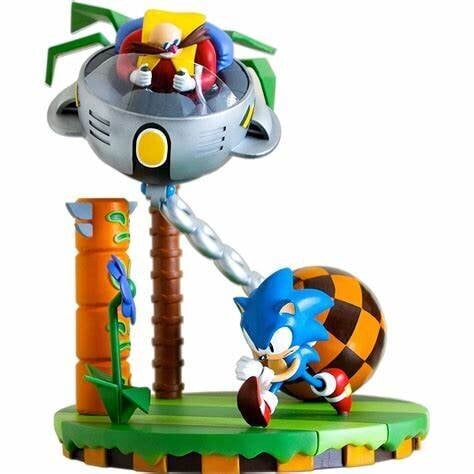 Numskull Sonic 30th Anniversary - Sonic vs Dr. Eggman (24 cm)