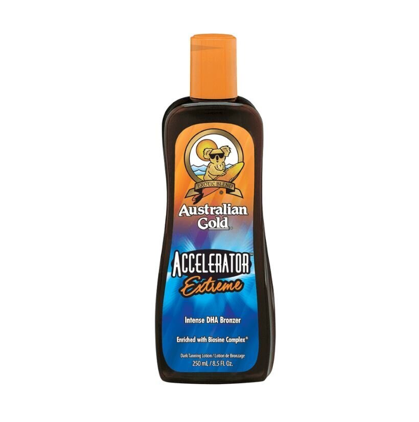 Australian Gold Accelerator Extreme vartalonrusketusaine, 250 ml hinta ja tiedot | Itseruskettavat voiteet | hobbyhall.fi