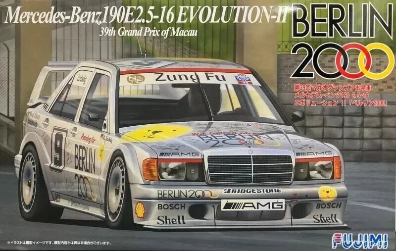 Liimattava malli Fujimi TP Mercedes-Benz BERLIN 2000 62723 1/24 hinta ja tiedot | Koottavat pienoismallit | hobbyhall.fi