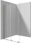 Deante Prizma Walk-in liukuva suihkuseinä, Brushed steel, 90x195 cm hinta ja tiedot | Suihkuseinät ja -ovet | hobbyhall.fi