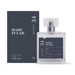 Valmistettu Lab 34 Miesten Hieno Hajuvesi, 100ml hinta ja tiedot | Miesten hajuvedet | hobbyhall.fi