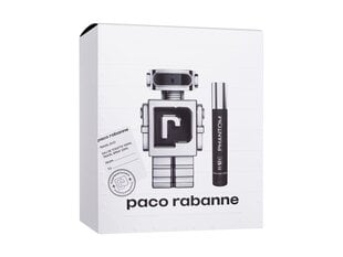 Setti Paco Rabanne Phantom: EDT, 100 ml + EDT, 20 ml hinta ja tiedot | Miesten hajuvedet | hobbyhall.fi