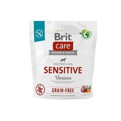 Brit Care Grain-Free Sensitive Venison koiranruoka 1kg hinta ja tiedot | Koiran kuivaruoka | hobbyhall.fi