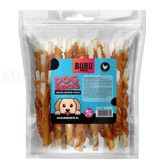 Bubu Pets raakannahkatikut kanalla 500g hinta ja tiedot | Bubu Pets Lemmikit | hobbyhall.fi