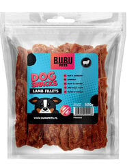 Bubu Pets lampaanfileet 500g hinta ja tiedot | Koiran herkut | hobbyhall.fi