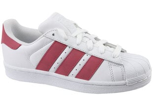 Superstar j adidas originals tyttö white cq2690 hinta ja tiedot | Lasten kengät | hobbyhall.fi