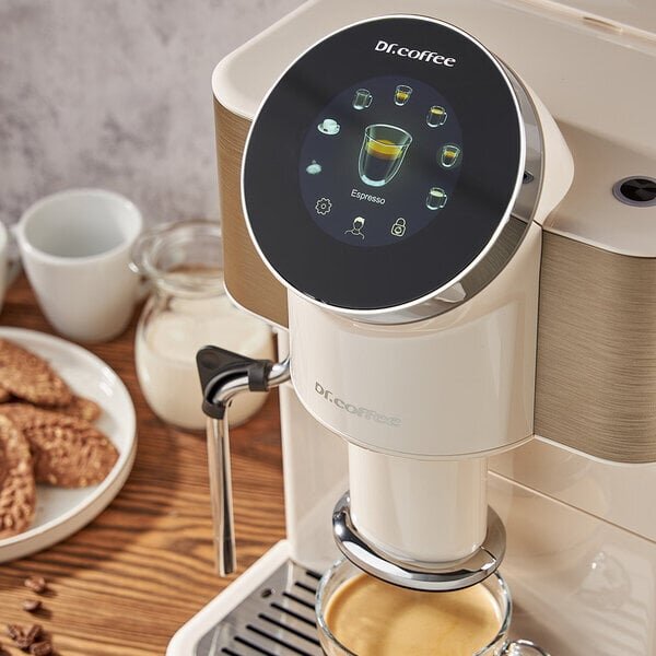 Dr. Coffee - H1 valkoinen espressokeitin hinta ja tiedot | Kahvinkeittimet ja kahvikoneet | hobbyhall.fi